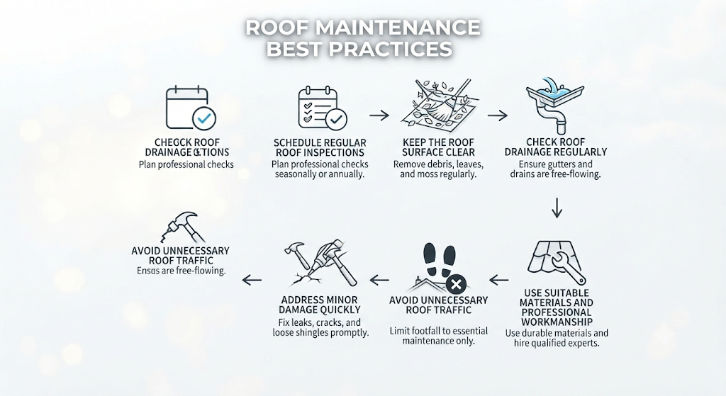 Roof maintenance best practices that roofing companies near Shelburne recommend to extend a roof's lifespan